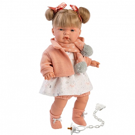 Интерактивная кукла - Жоель, 38 см, со звуком 